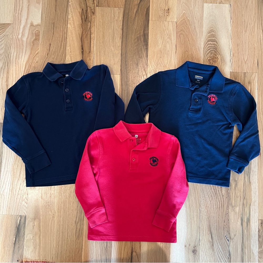 Primrose Uniform YSX (5-6) Long Sleeve Polo Bundle
